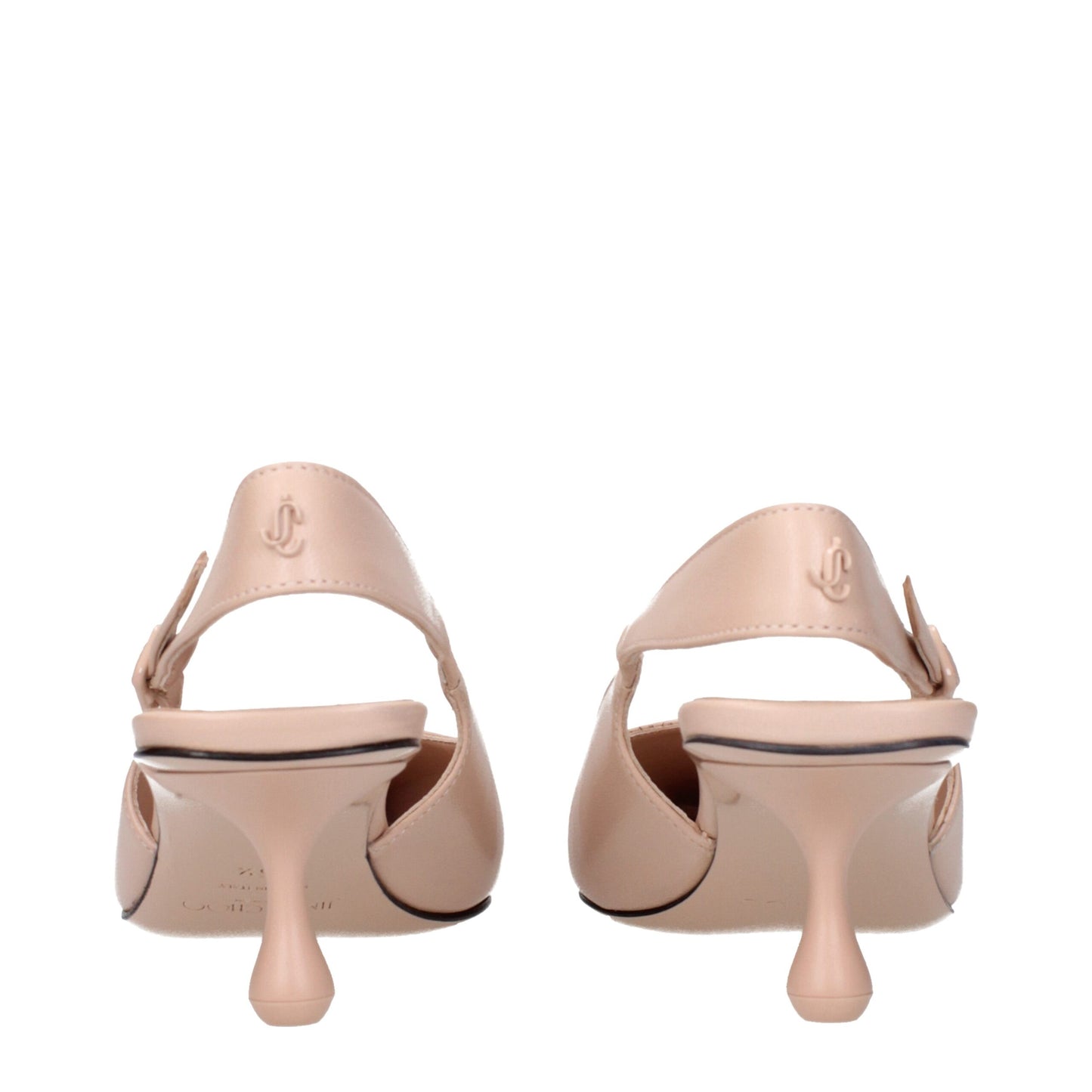 Escarpins à talons hauts en cuir rose de Jimmy Choo