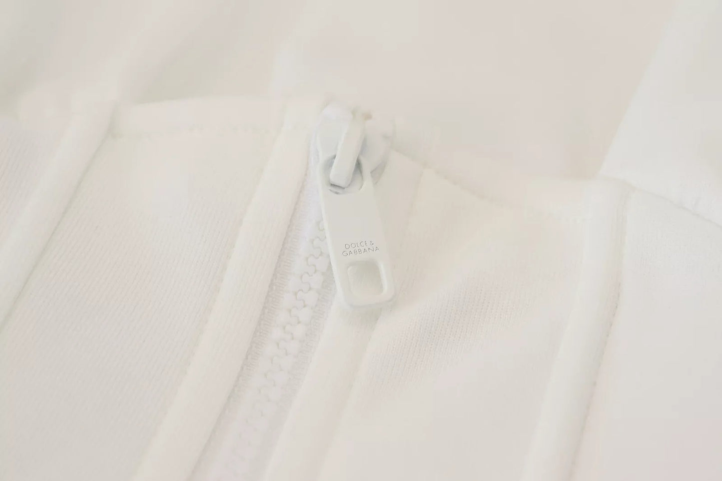 Dolce & Gabbana wit katoenen korset stretch top T-shirt