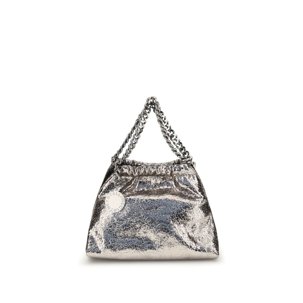 Stella McCartney Falabella schoudertas met metallic craquelé-effect