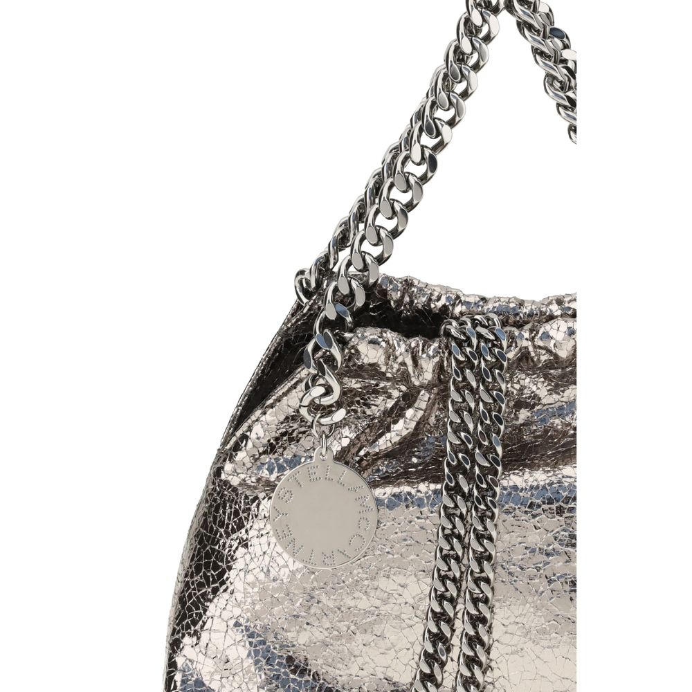 Stella McCartney Falabella schoudertas met metallic craquelé-effect