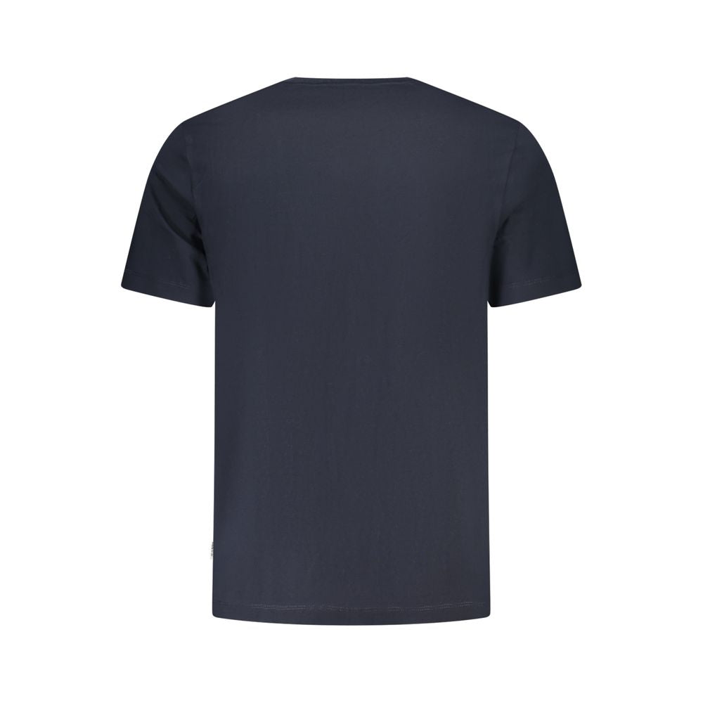 T-shirt en Coton Bleu pour Homme Guess Jeans
