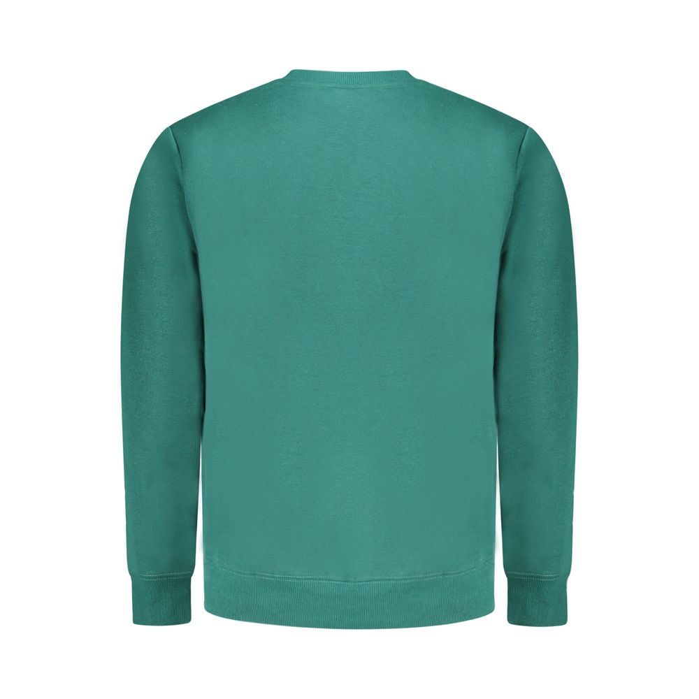 Pull en coton vert pour homme, Norvège 1963