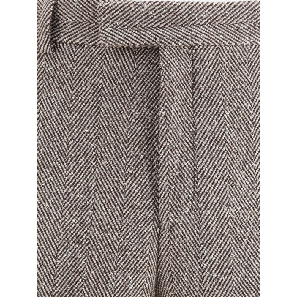 Pantalon à chevrons larges de Ferragamo