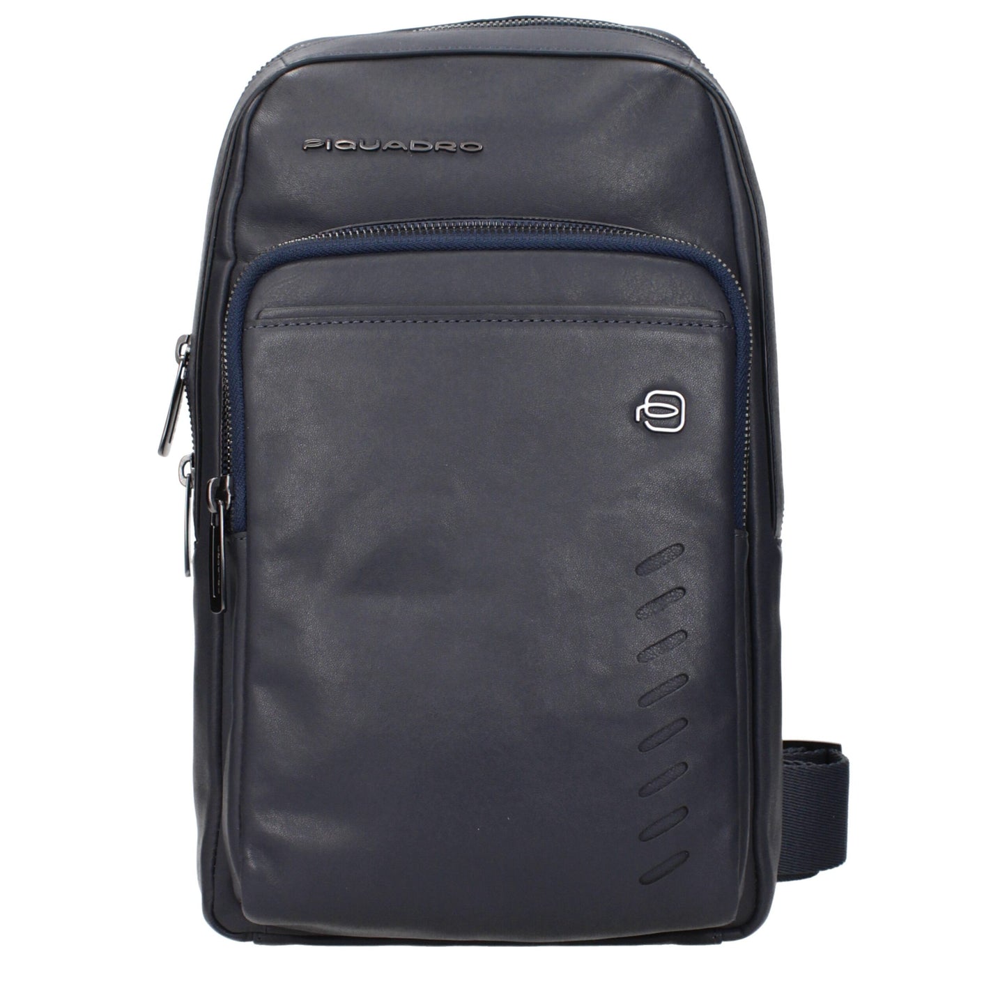 Sacs à bandoulière en cuir bleu Piquadro
