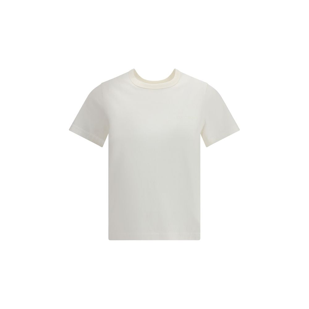 T-shirt avec logo brodé de Courrèges