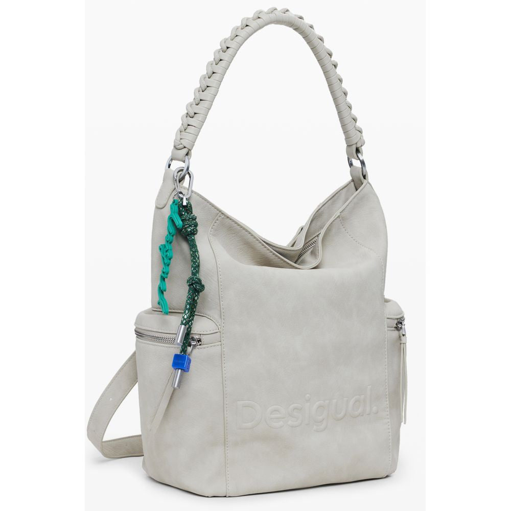 Desigual beige polyethyleen dames rugzak