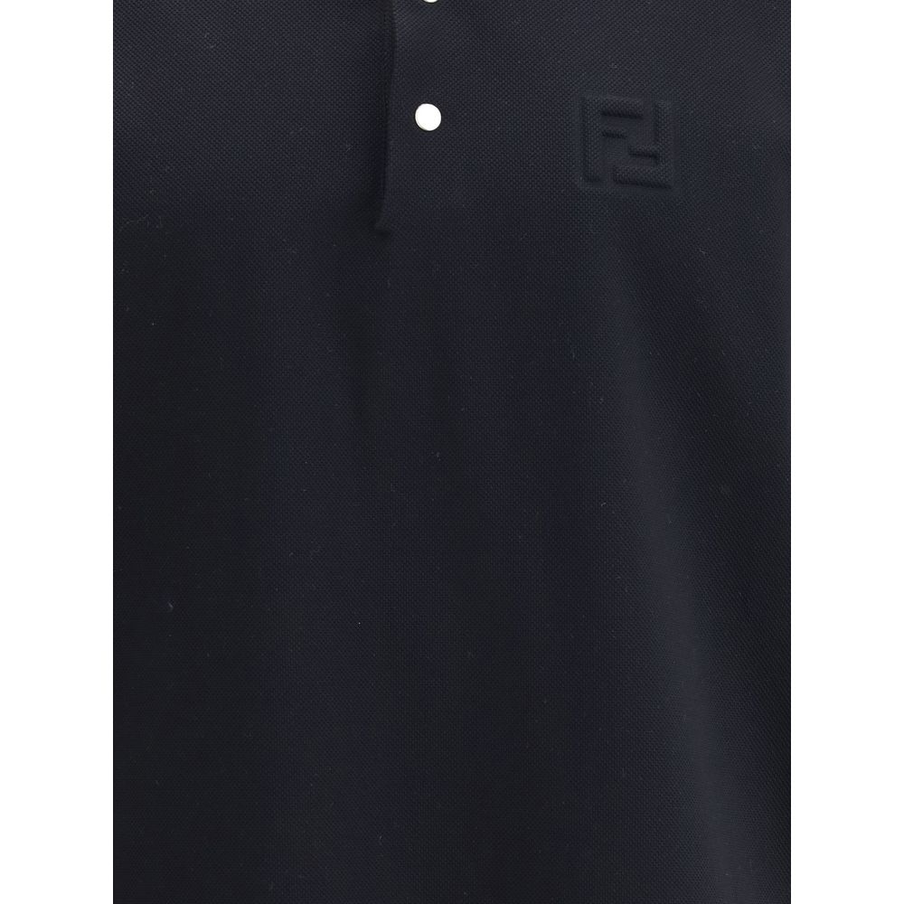 Polo en coton Fendi