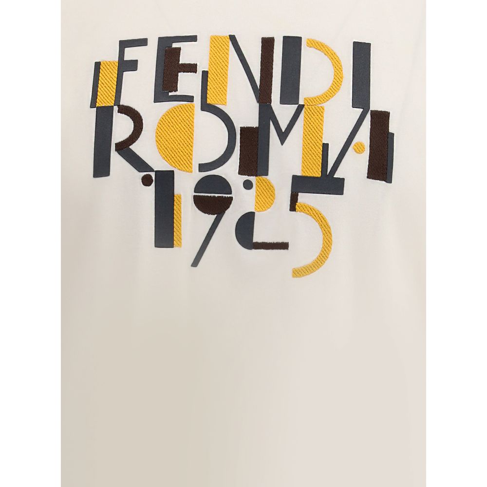 T-shirt avec logo Fendi