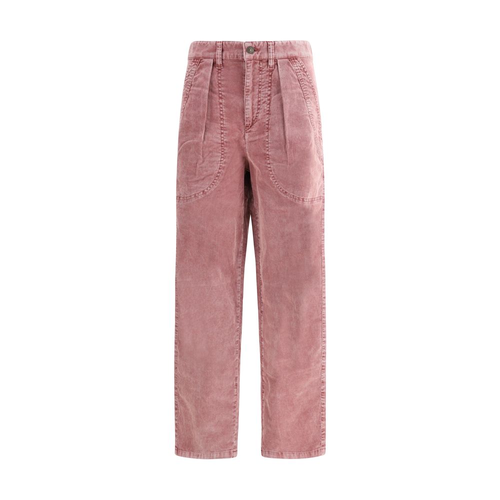 Pantalon en velours côtelé Marant Etoile