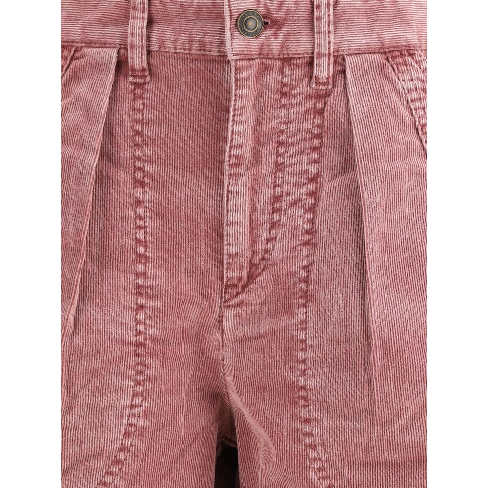Pantalon en velours côtelé Marant Etoile