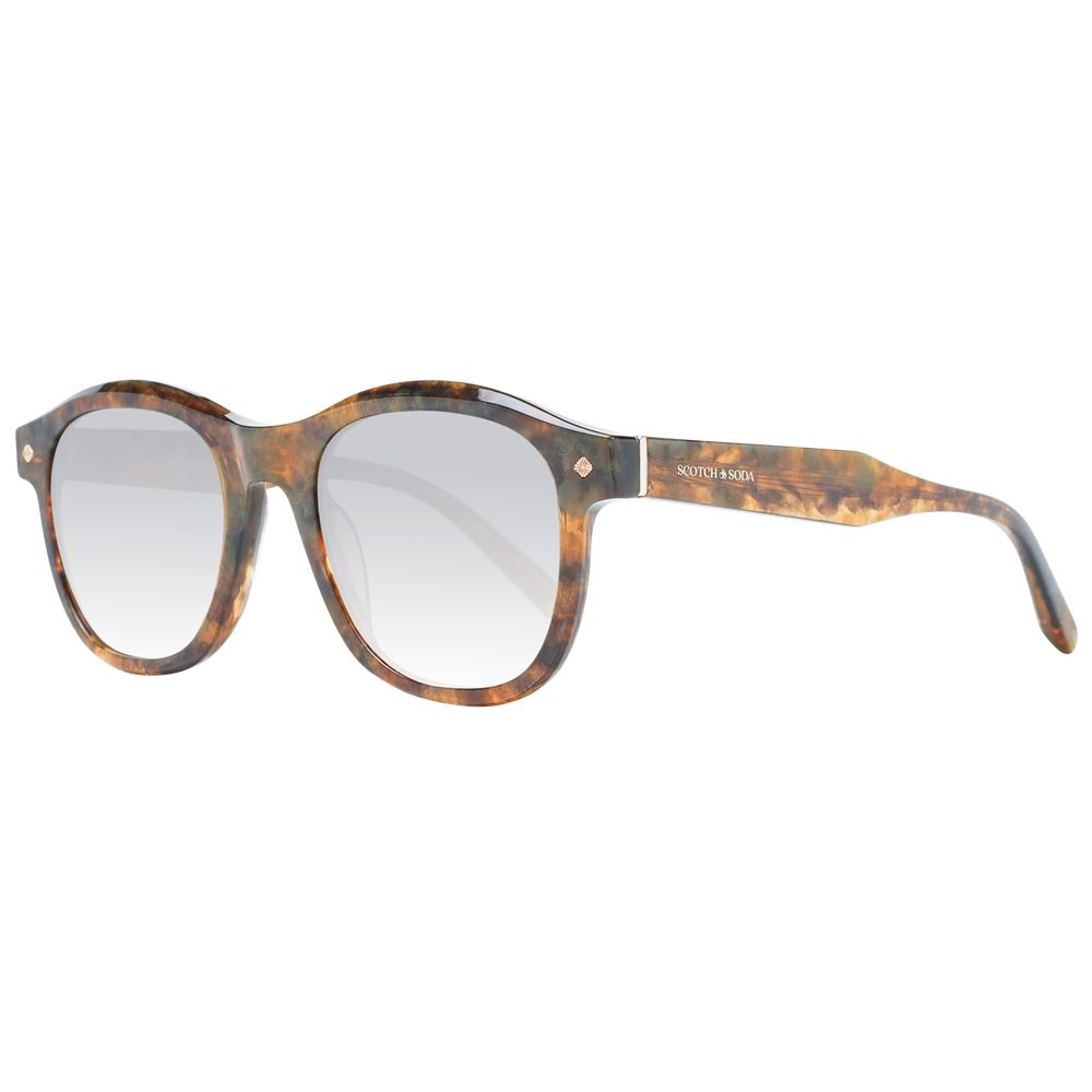 Lunettes de soleil pour homme marron Scotch & Soda