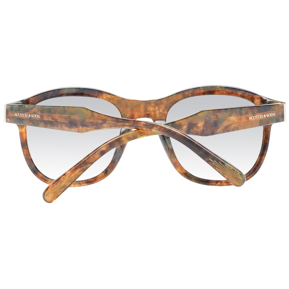 Lunettes de soleil pour homme marron Scotch & Soda