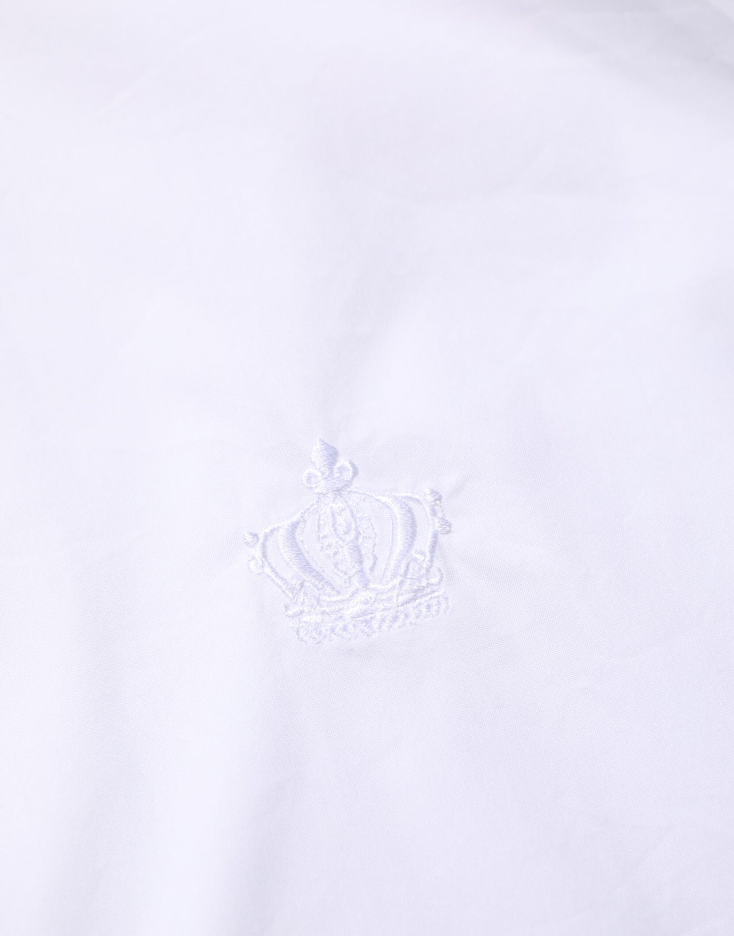 Chemise de ville pour homme Dolce & Gabbana en coton blanc, modèle MARTINI.