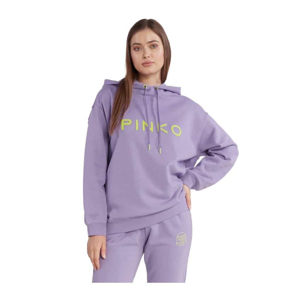 Pull en coton violet pour femme de PINKO