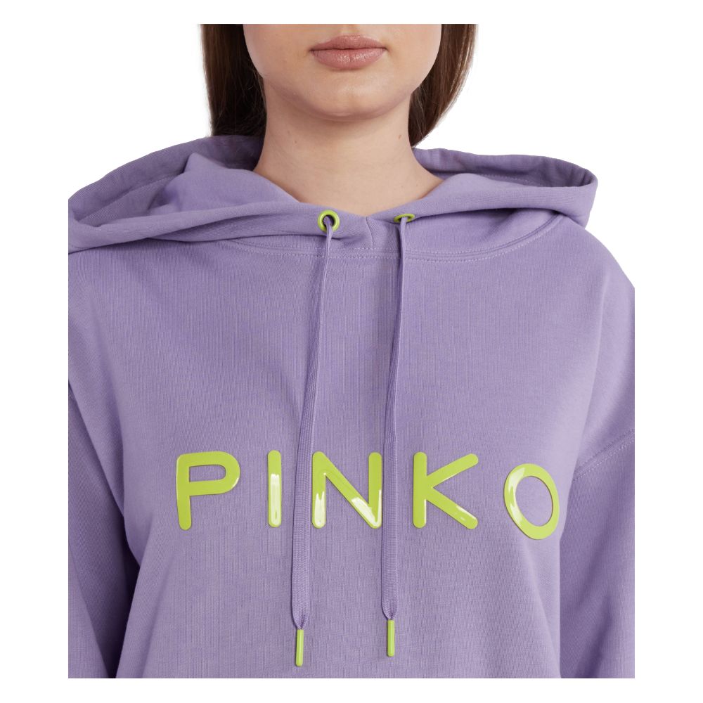 Pull en coton violet pour femme de PINKO