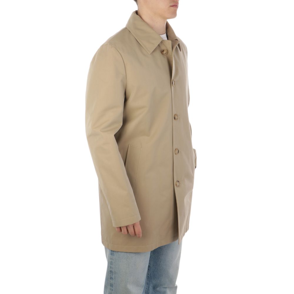 Aquascutum beige katoenen jas