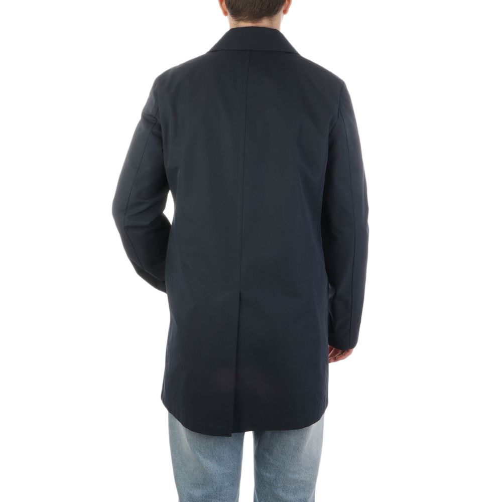 Veste en coton bleu Aquascutum