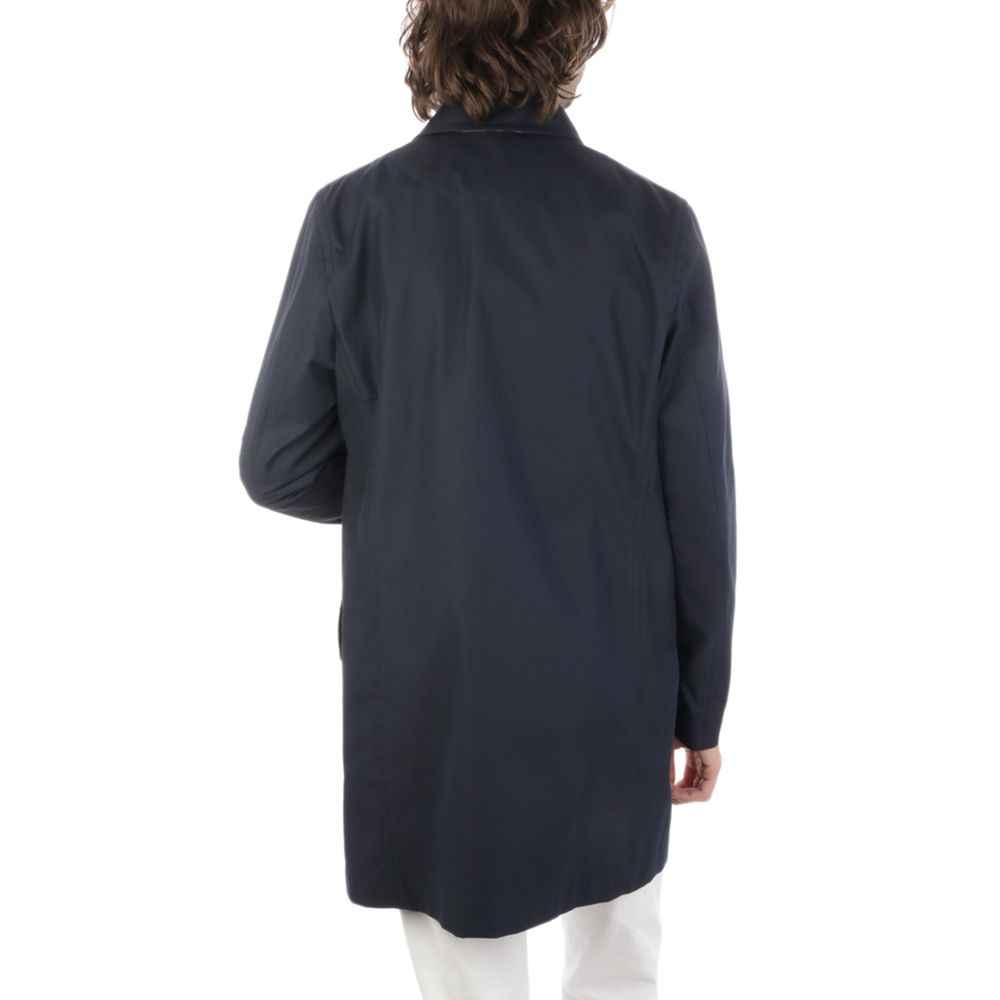 Veste en coton bleu Aquascutum