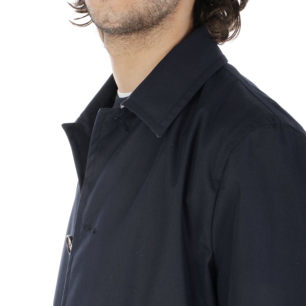 Veste en coton bleu Aquascutum
