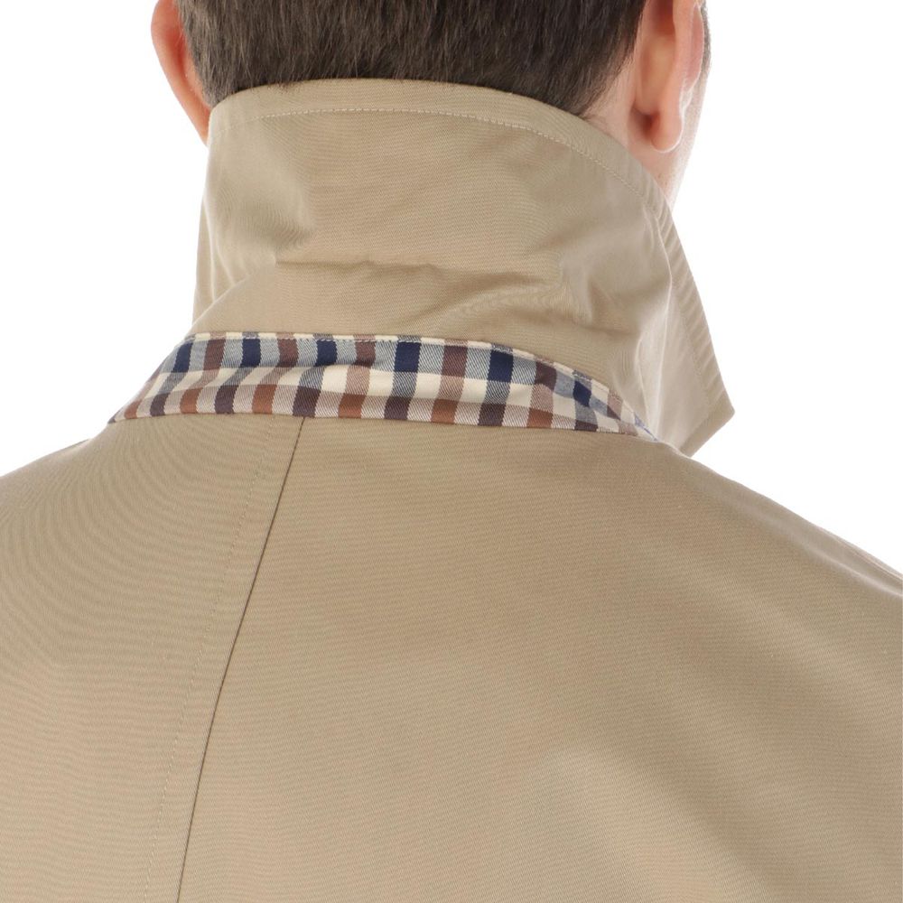 Aquascutum beige katoenen jas