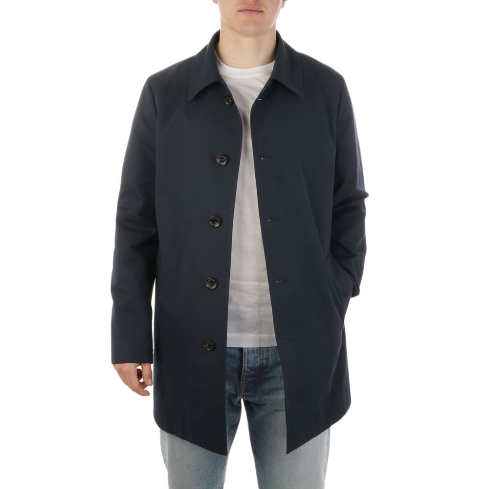 Veste en coton bleu Aquascutum