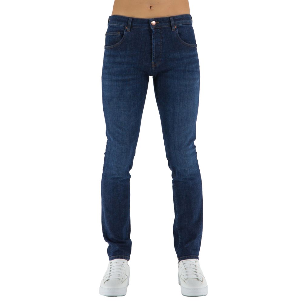 Jeans en coton bleu pour homme Don The Fuller