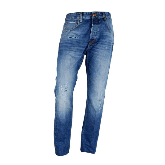 Jeans en coton bleu pour homme Don The Fuller