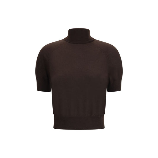 Pull en laine à manches courtes de Petar Petrov