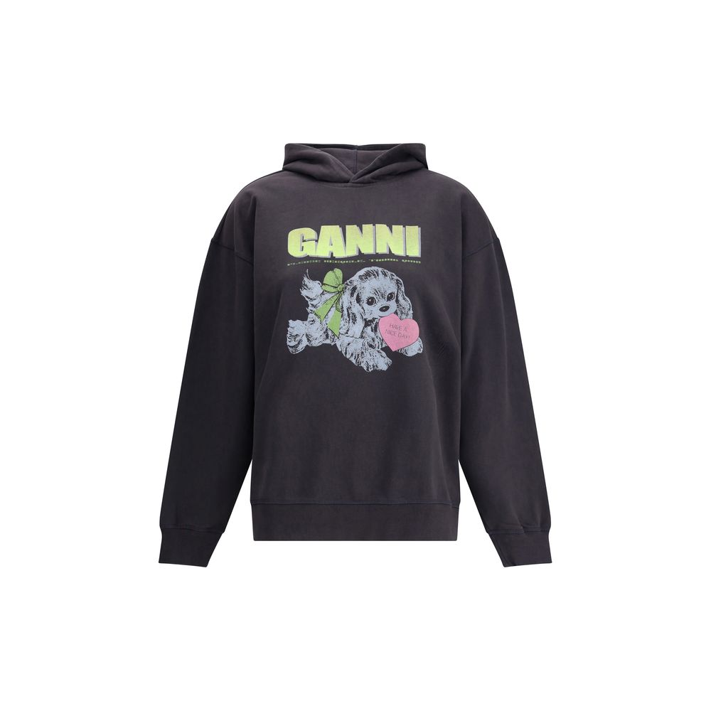 Sweat à capuche Ganni Puppy