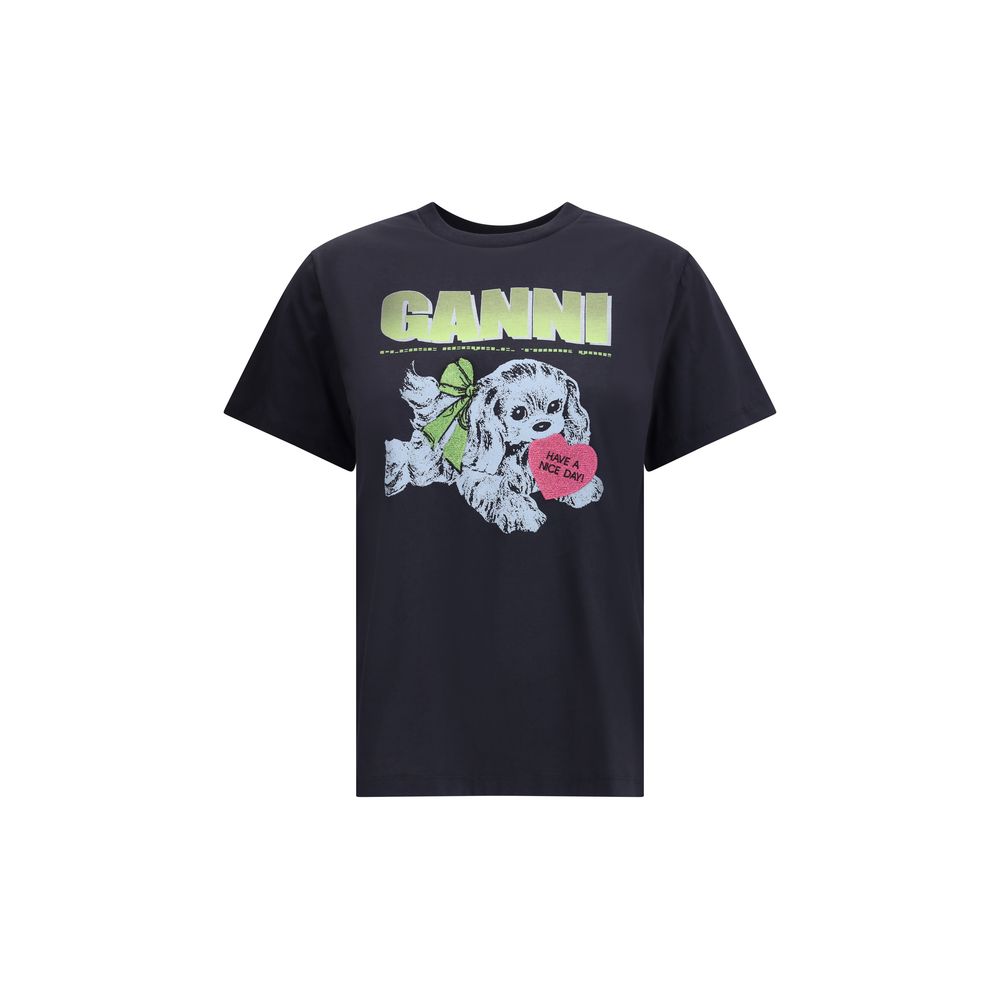 T-shirt Ganni Puppy