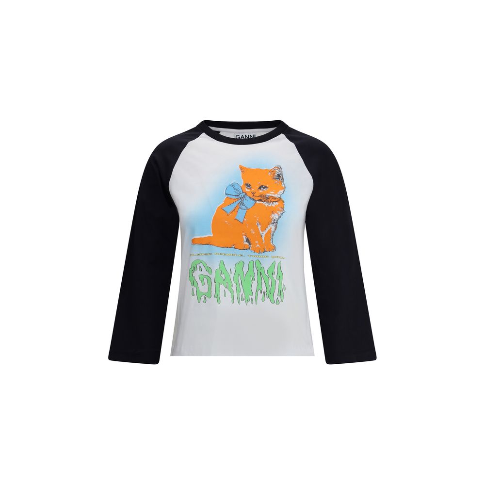 T-shirt Ganni à imprimé Kitty