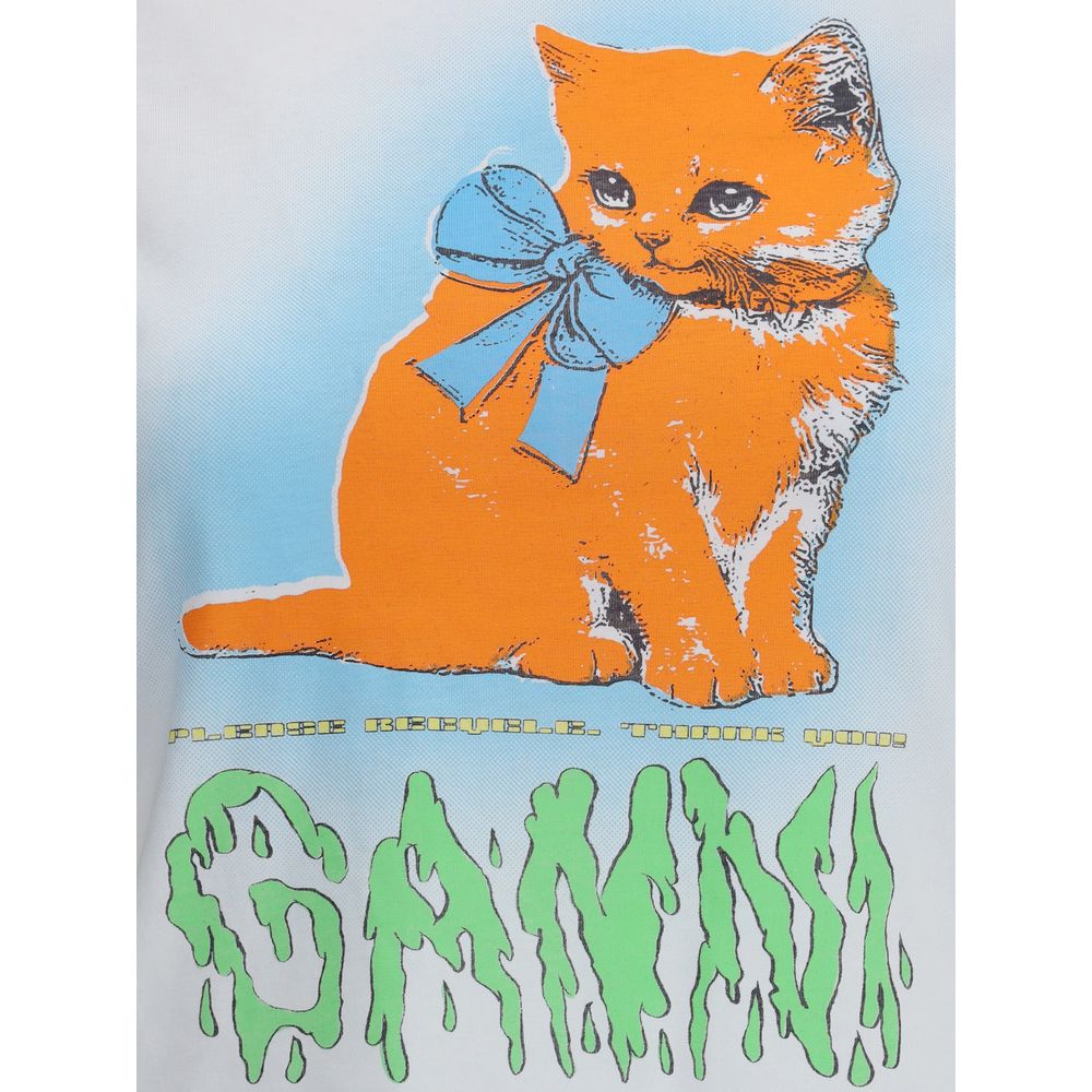 T-shirt Ganni à imprimé Kitty