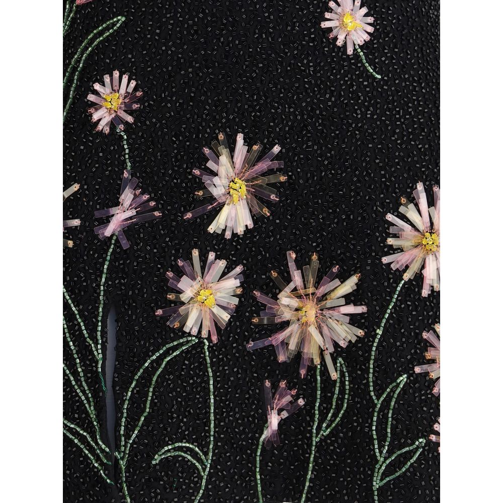 Robe mini florale Staud Le Sable ornée de paillettes