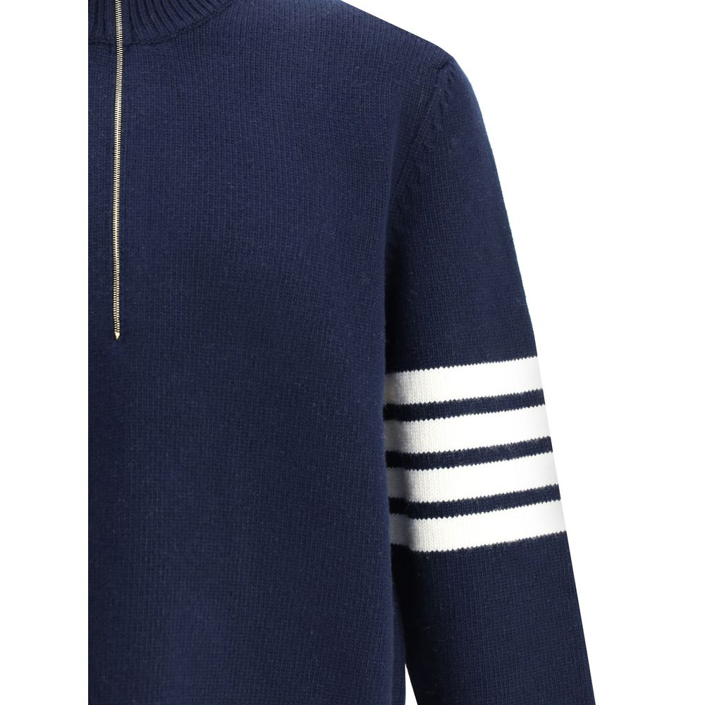 Thom Browne Sweater with 4-Bar intarsia