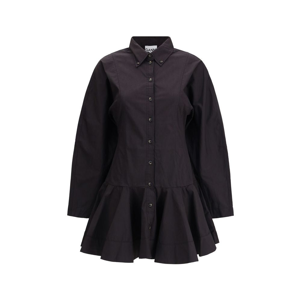 Robe chemise courte Ganni