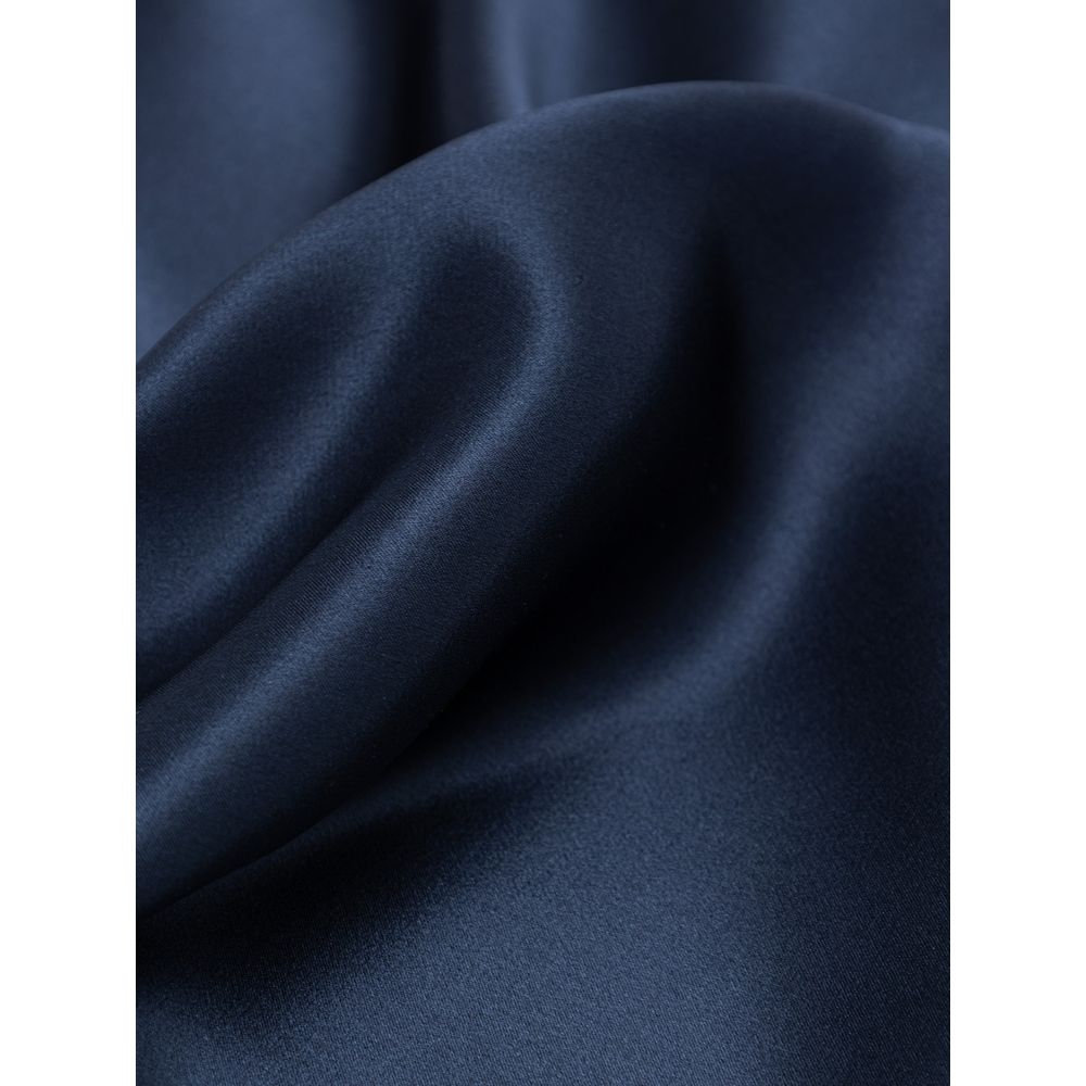 Dolce & Gabbana Blauwe Zijden Pochet