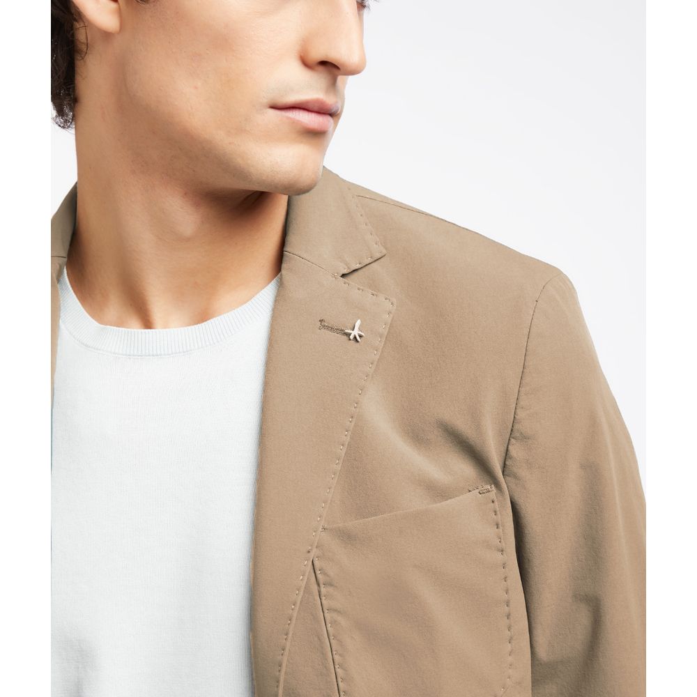 AT.P.CO Beige Blazer van Polyamide