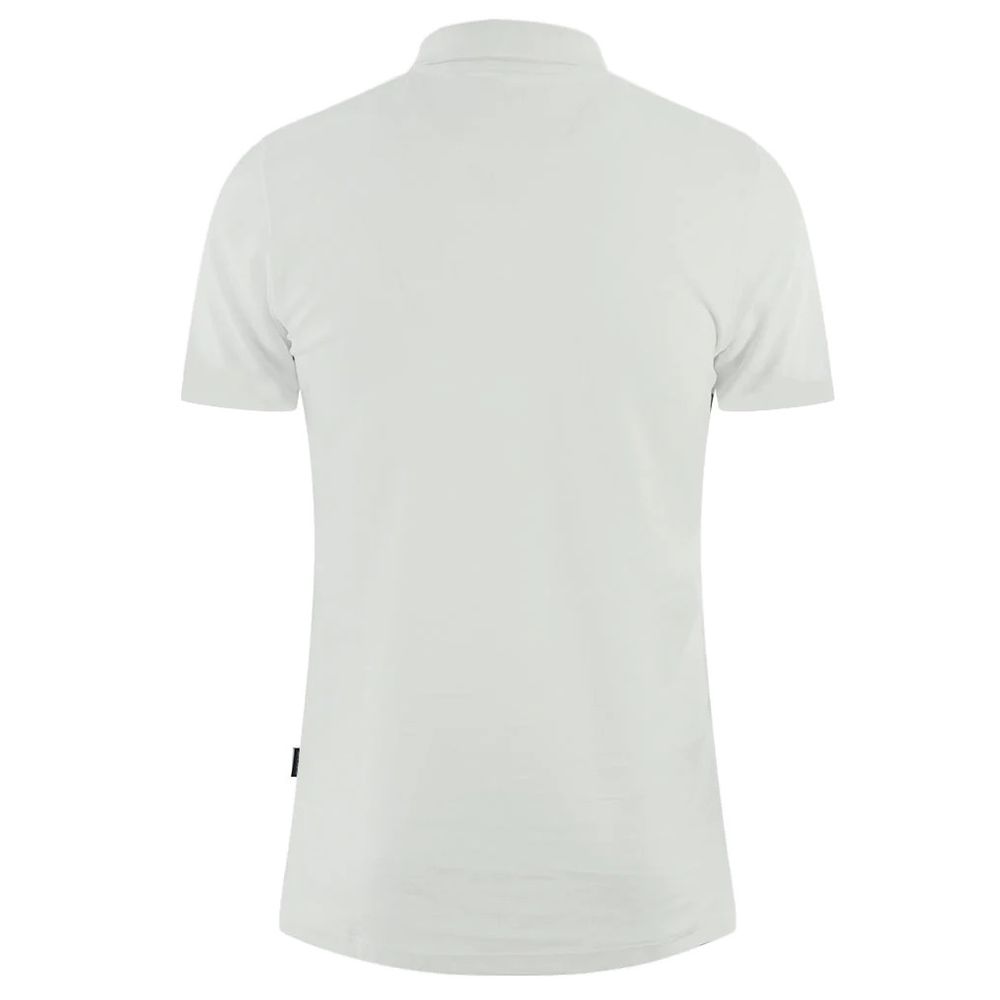 Polo en coton blanc Aquascutum