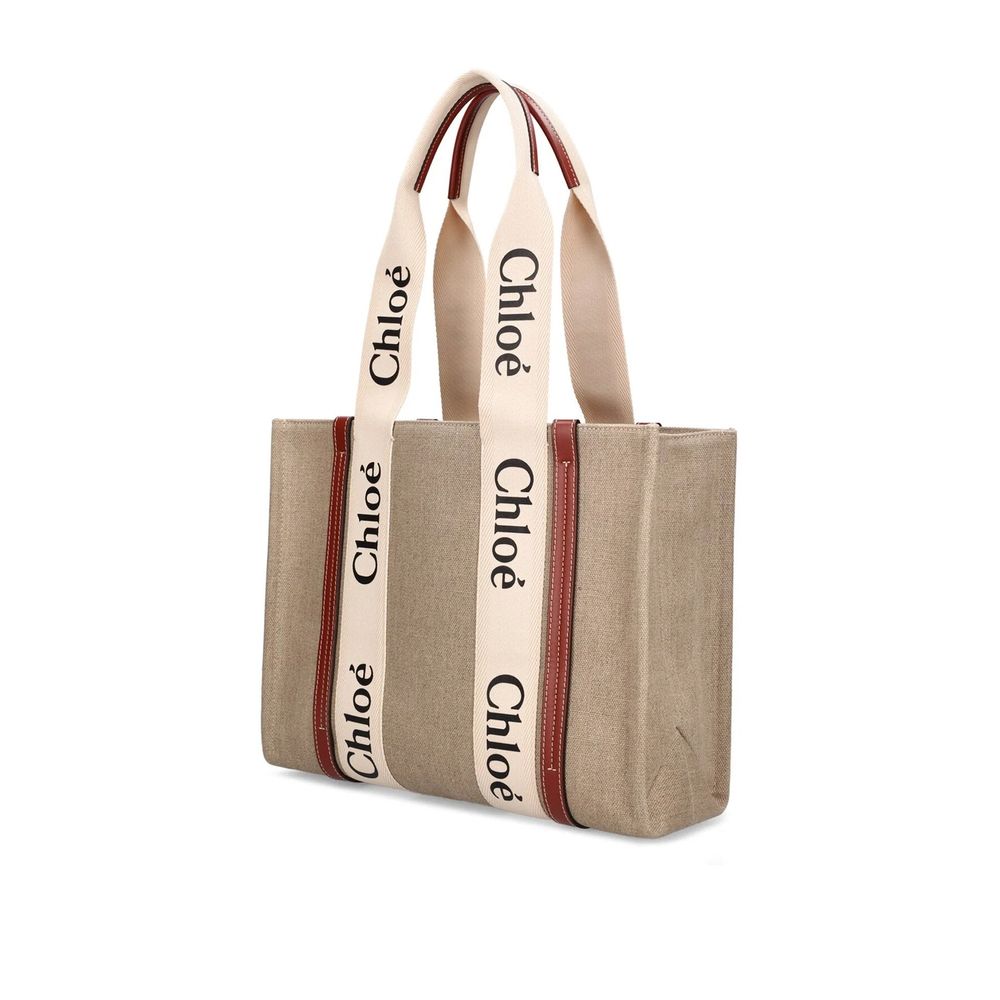 Sac cabas Chloé Woody taille moyenne