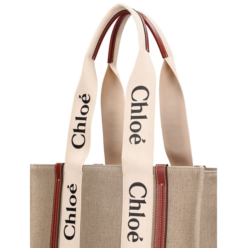 Sac cabas Chloé Woody taille moyenne