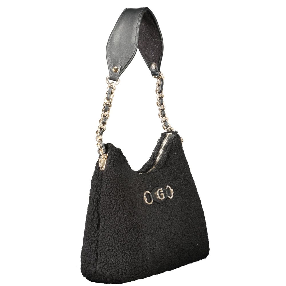 Guess Jeans Zwarte Polyester Handtas