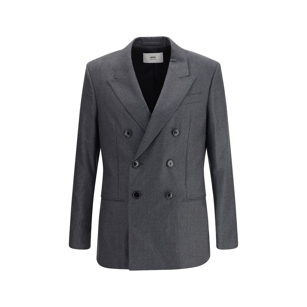 Blazer à double boutonnage Ami Paris en laine vierge