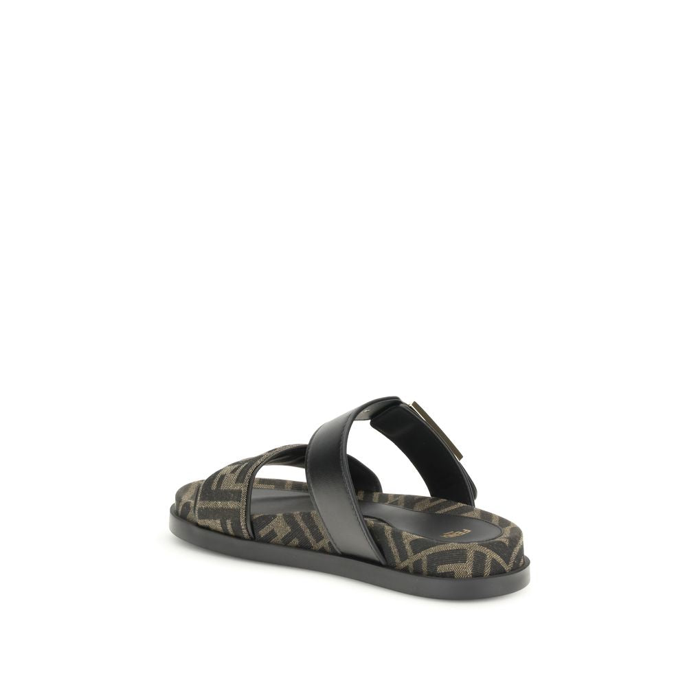 Sandale en tissu FF de Fendi