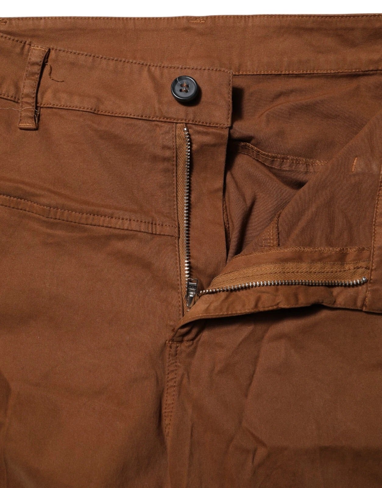 Aniye By Brown broek met hoge taille en wijde pijpen in bruin.