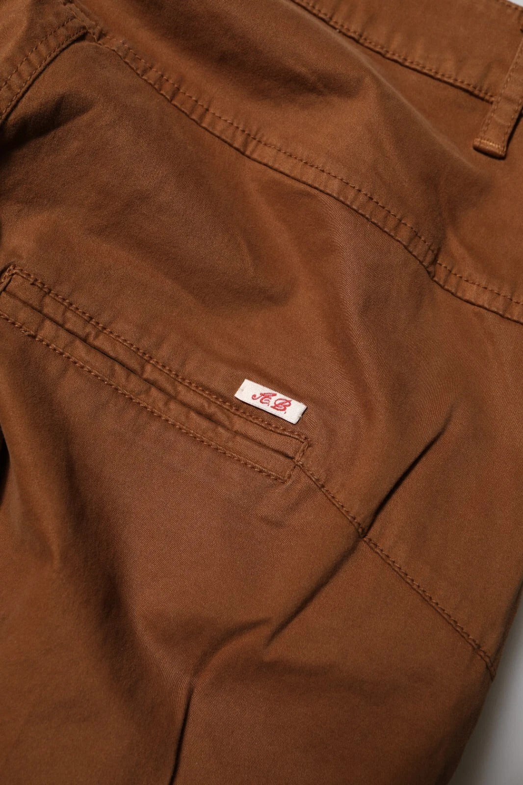 Aniye By Brown broek met hoge taille en wijde pijpen in bruin.