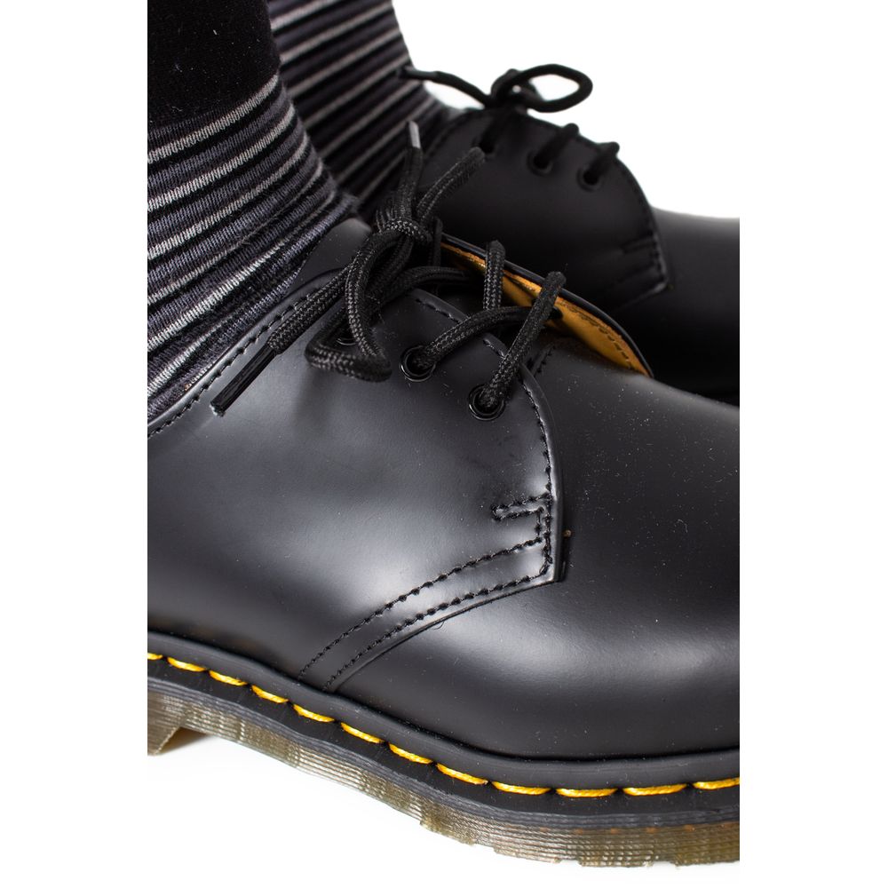 Dr. Martens Zwarte Lederen Oxfords en Derby's