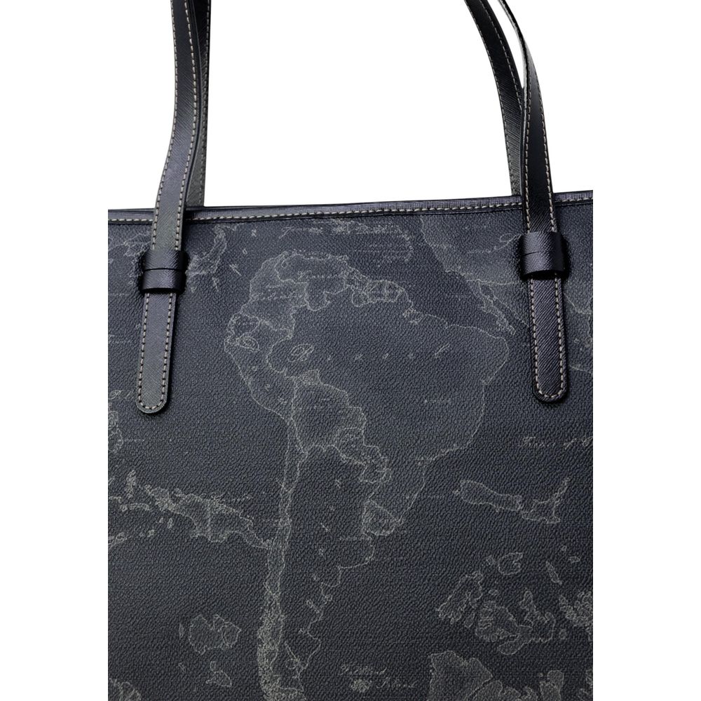 Sac à main en polyester noir Alviero Martini Prima Classe