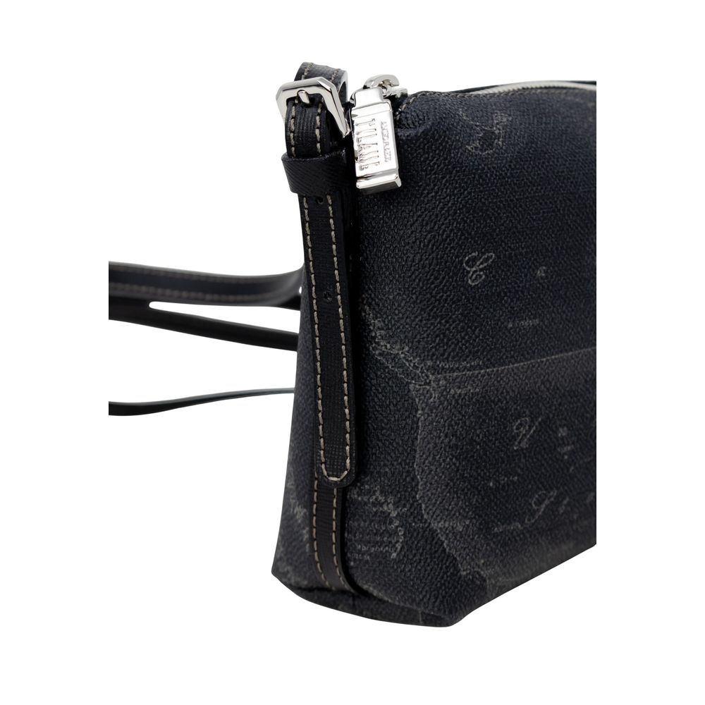 Sac à main en polyester noir Alviero Martini Prima Classe