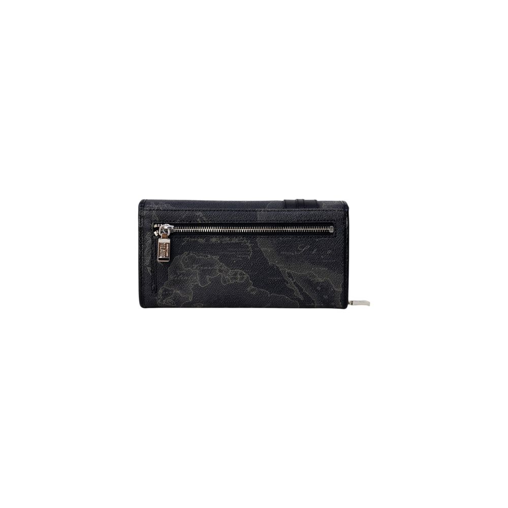 Portefeuille en cuir noir Alviero Martini Prima Classe