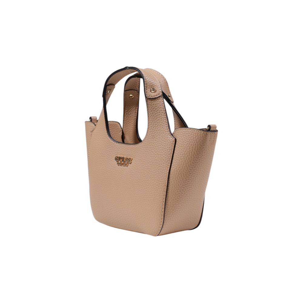 Sac à main Guess en polyéthylène beige